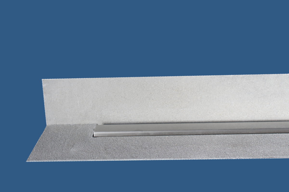 Duschrinne Pro, Ablaufrinne mit breitem Dichtflansch